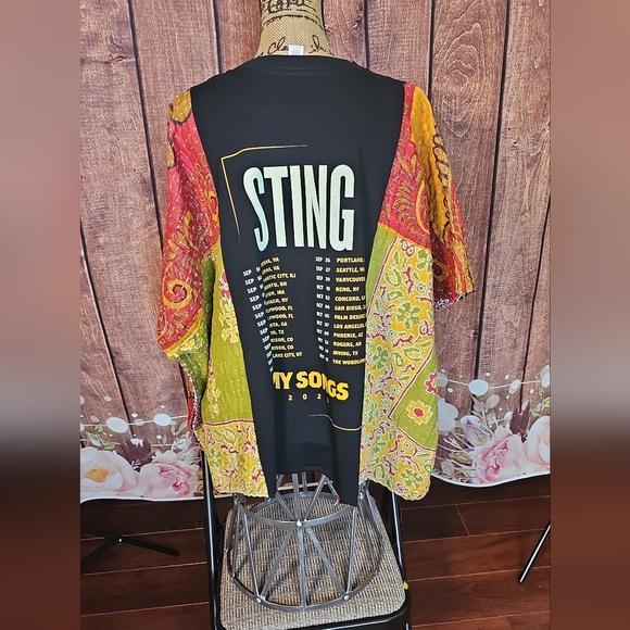 OOAK STING KANTHA TOP SM-3X - Picture 4 of 4